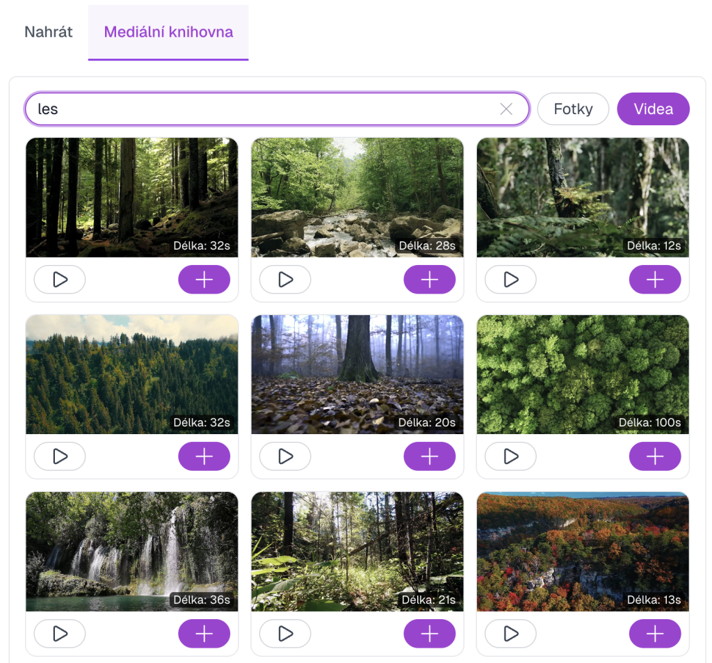 Adding media and visualizations - screenshot 2