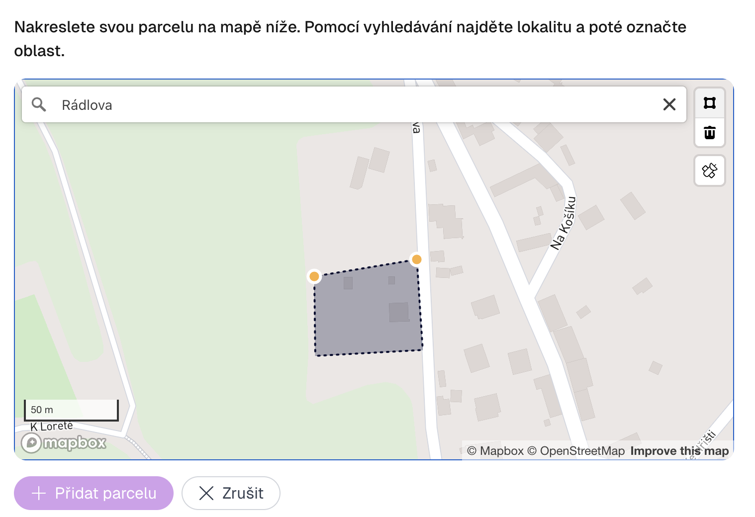 Where the land is located - screenshot 2