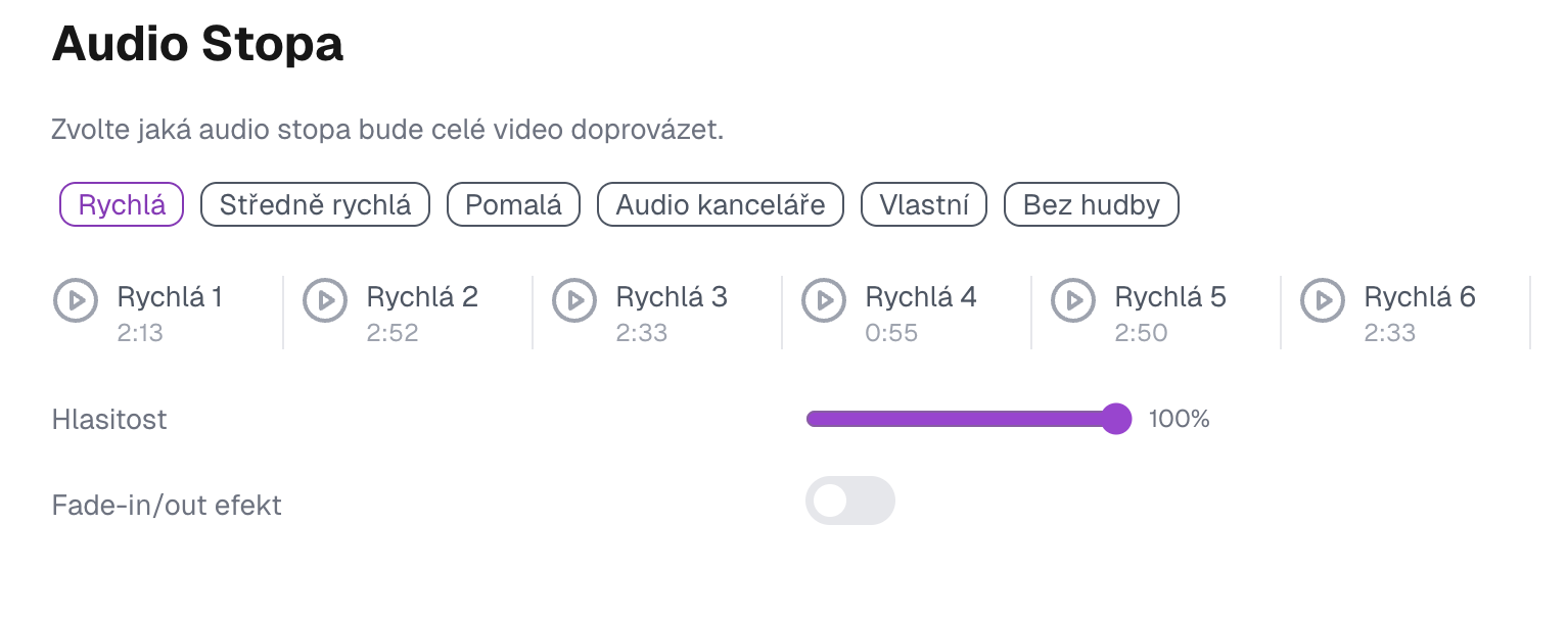 Audio track - screenshot 1